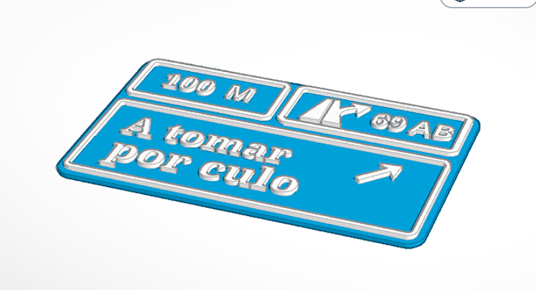cartel autovia