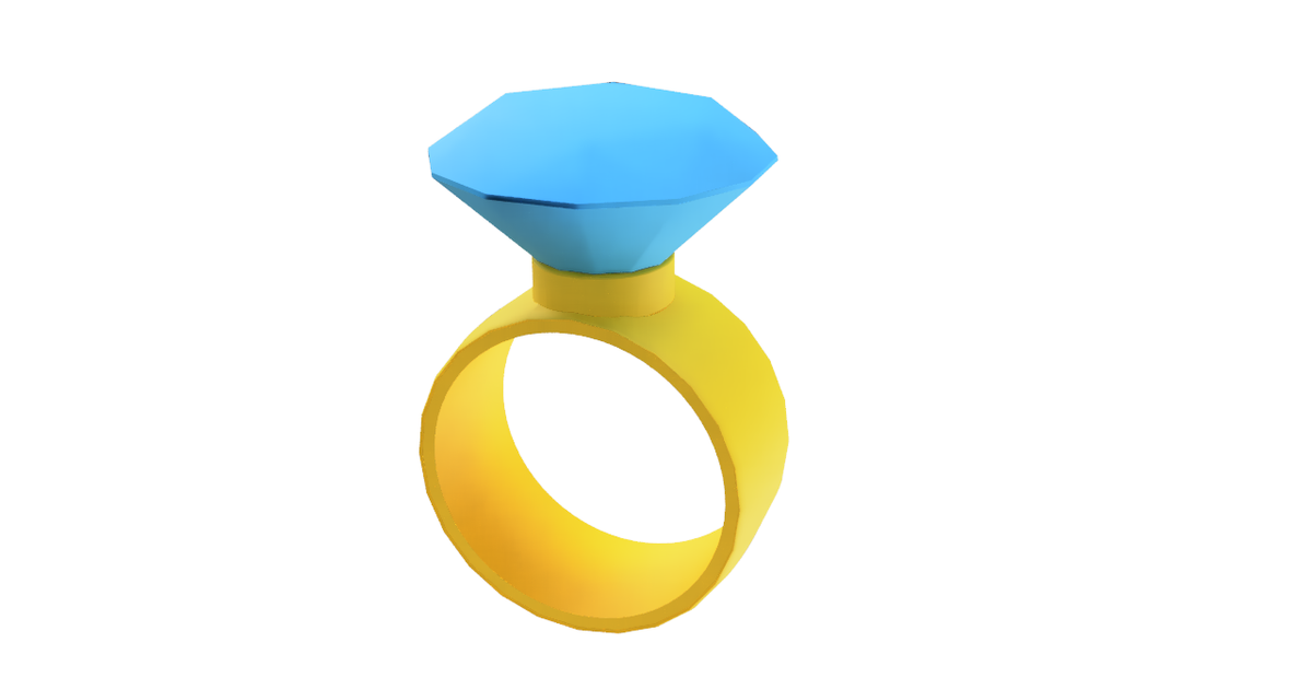 Diamond ring by Dman | Download free STL model | Printables.com