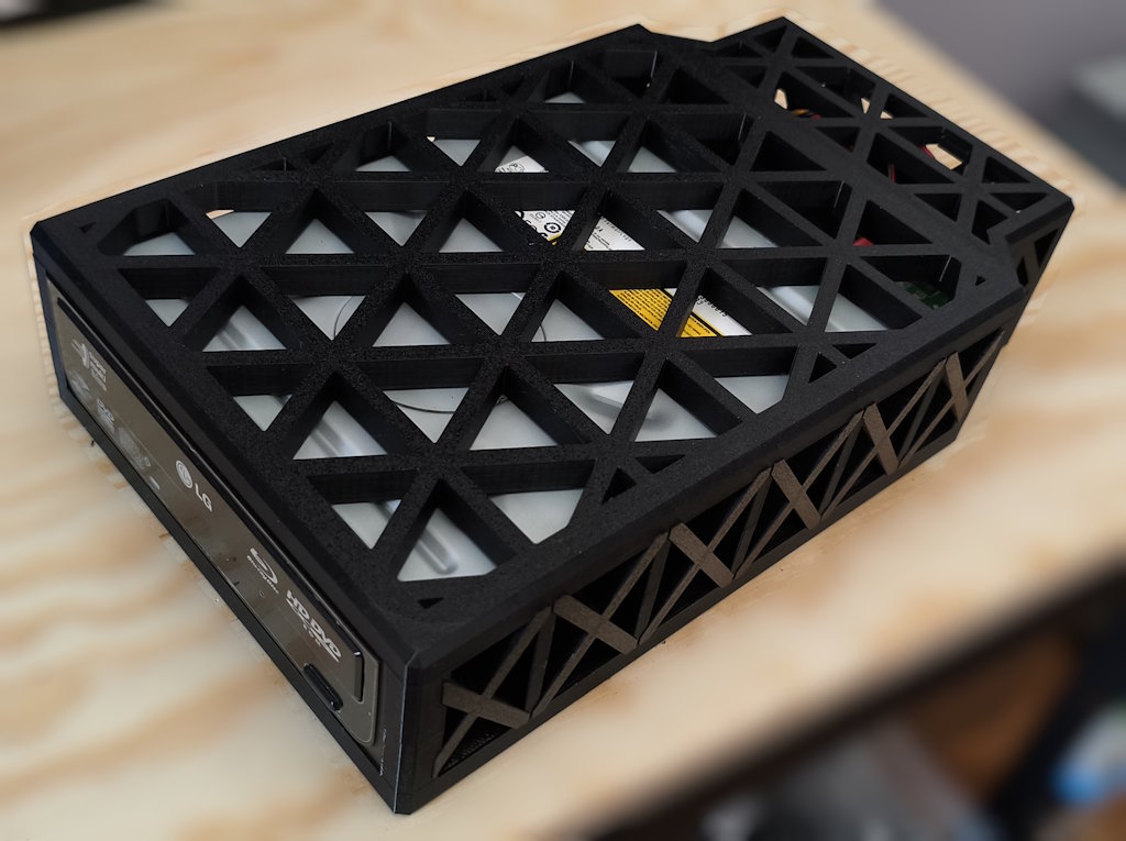 External 5.25" Optical Drive Cage