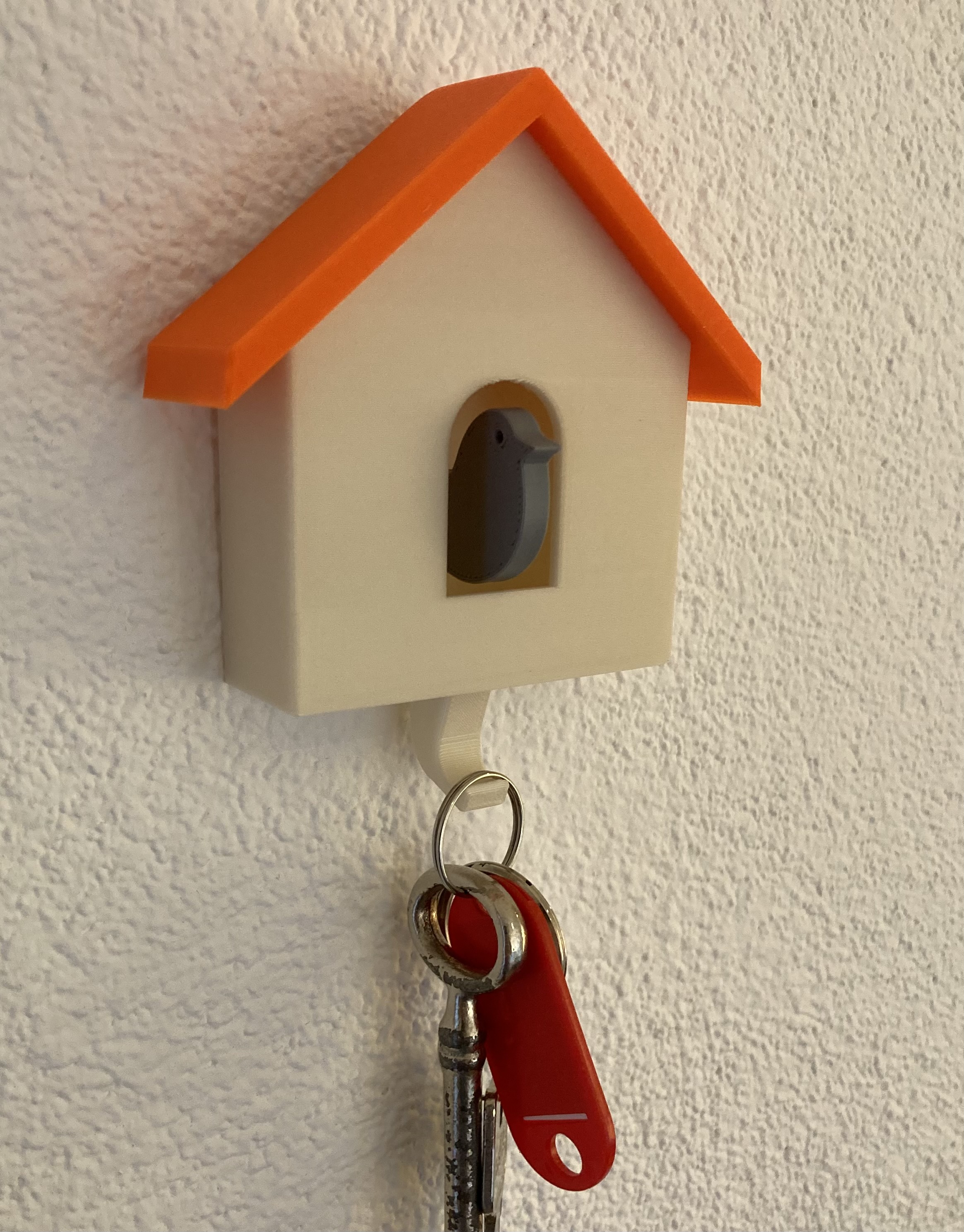 Birdhouse Key Hanger by TMTYL Download free STL model
