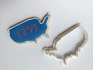 USA Outline Cookie Cutter