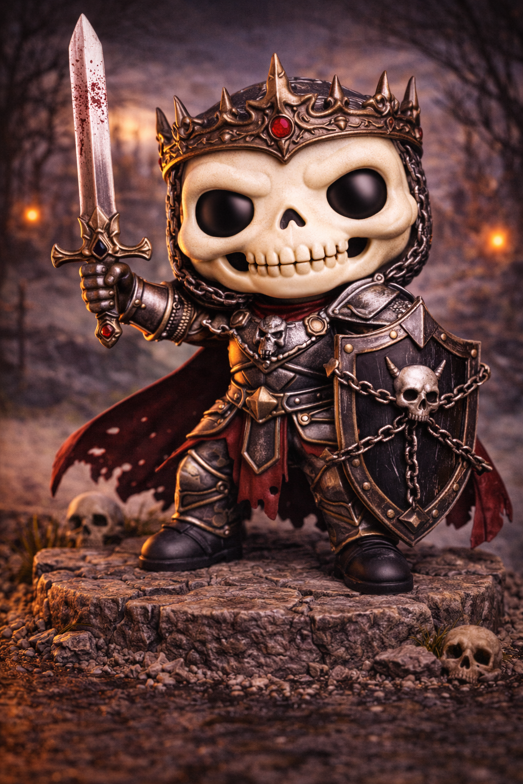 Cute Skeleton Knight