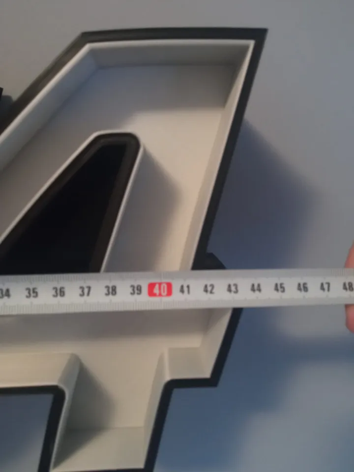 Numero led by llanterner | Download free STL model | Printables.com