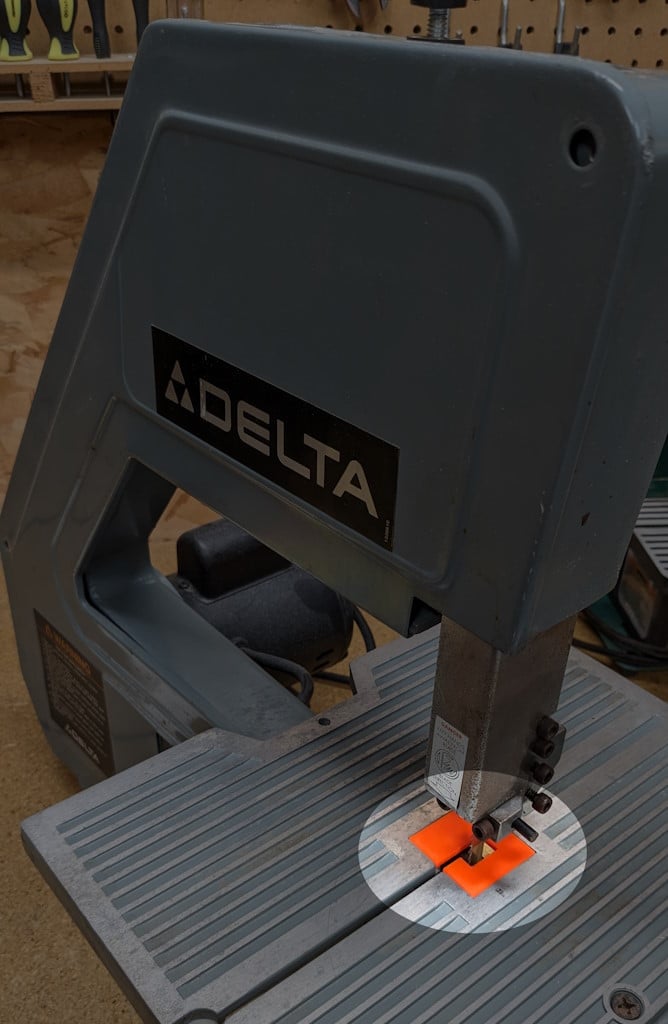 Table Insert for Delta Band Saw by Audi Download free STL model