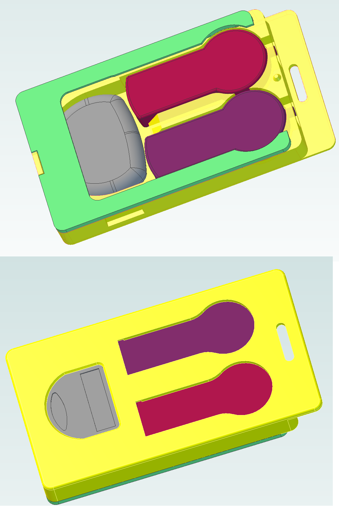 Badge Holder with MFA toker slots