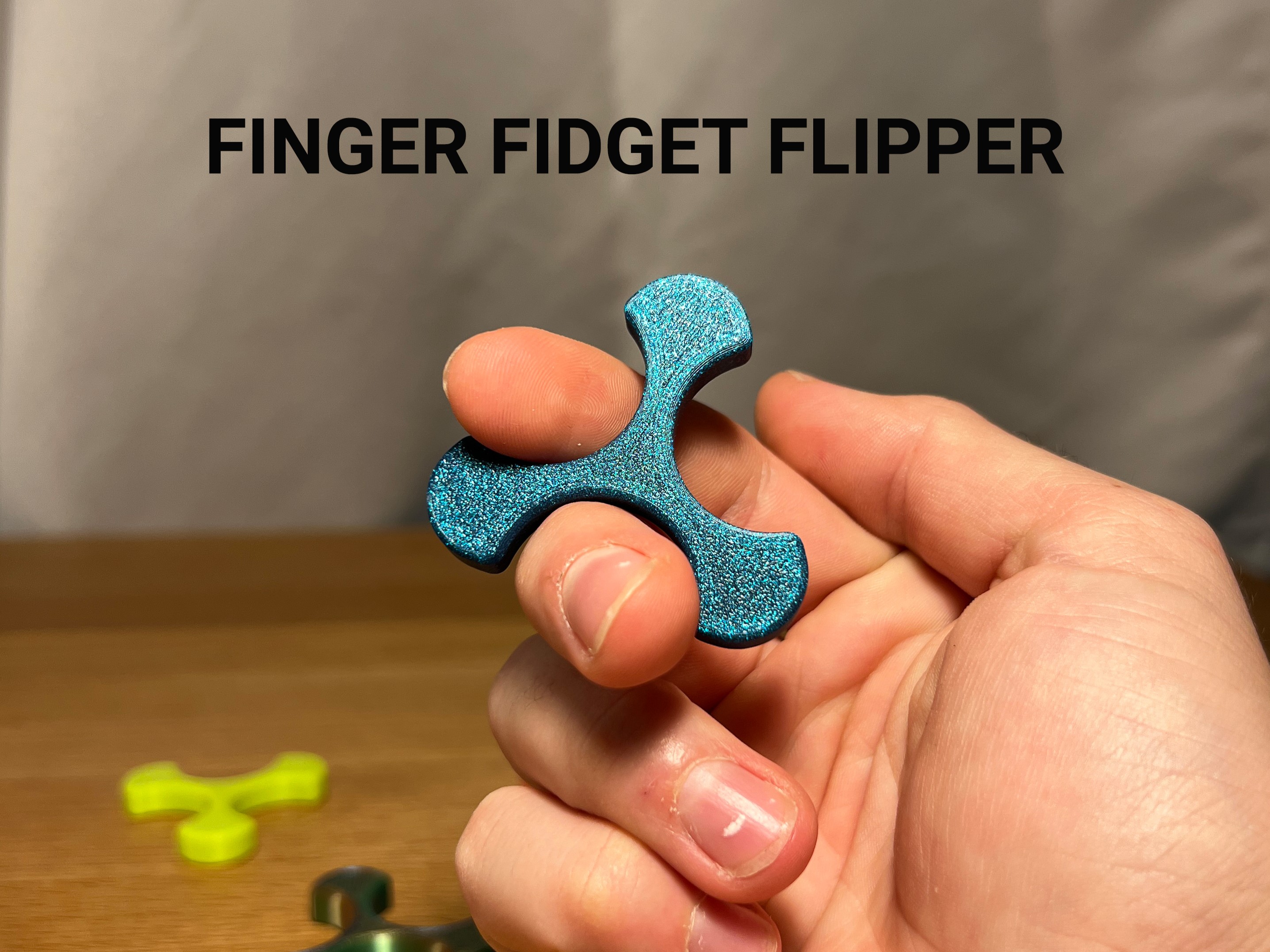 Finger Fidget Flipper Toy