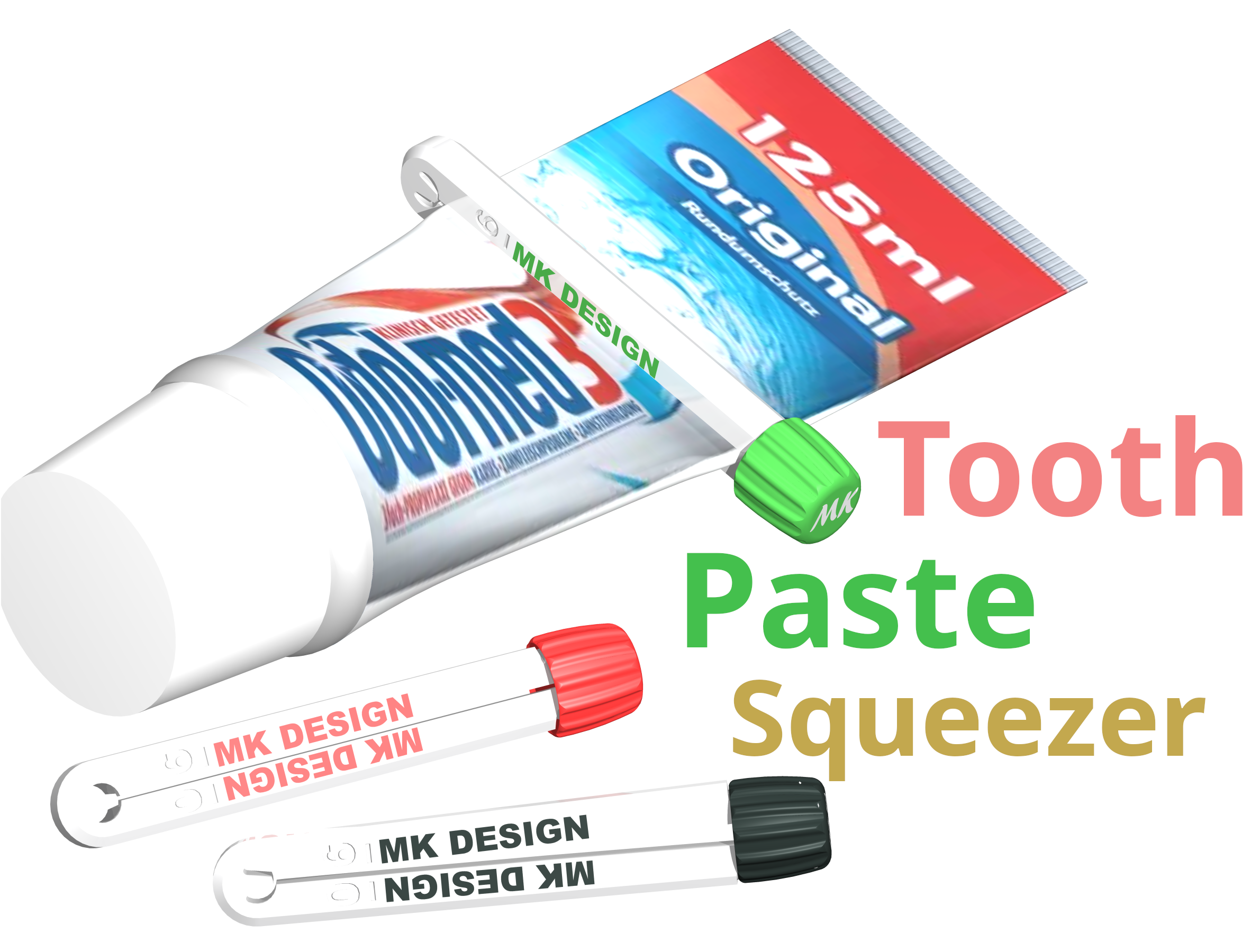 Toothpaste squeezer adjustable