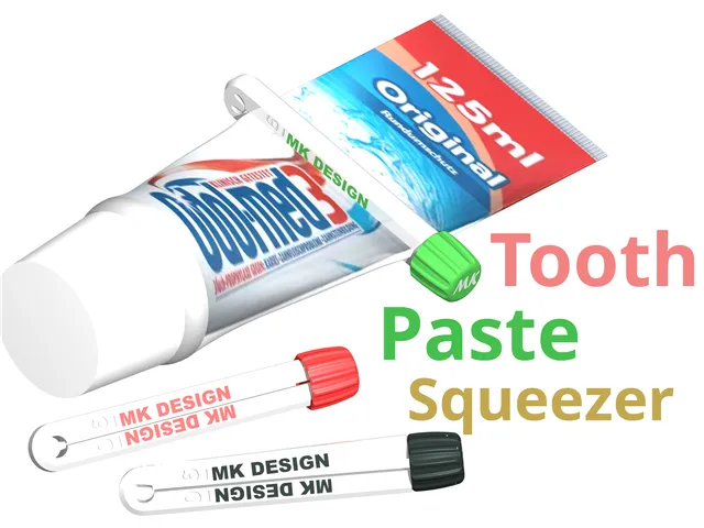 Toothpaste squeezer adjustable