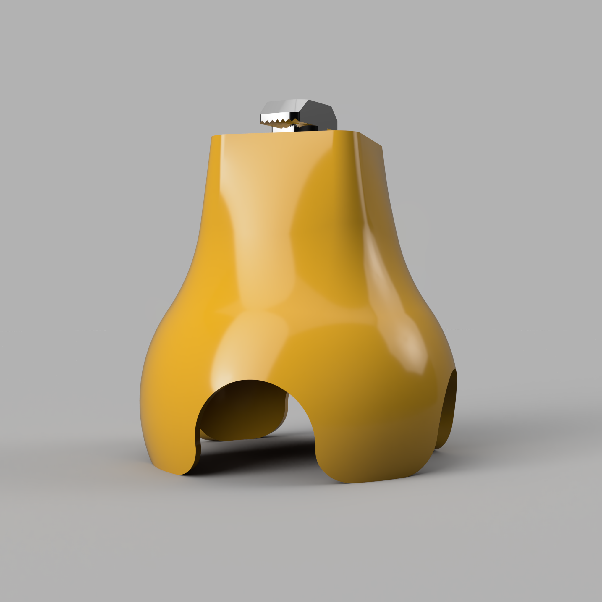Squash ball foot for 3D printers
