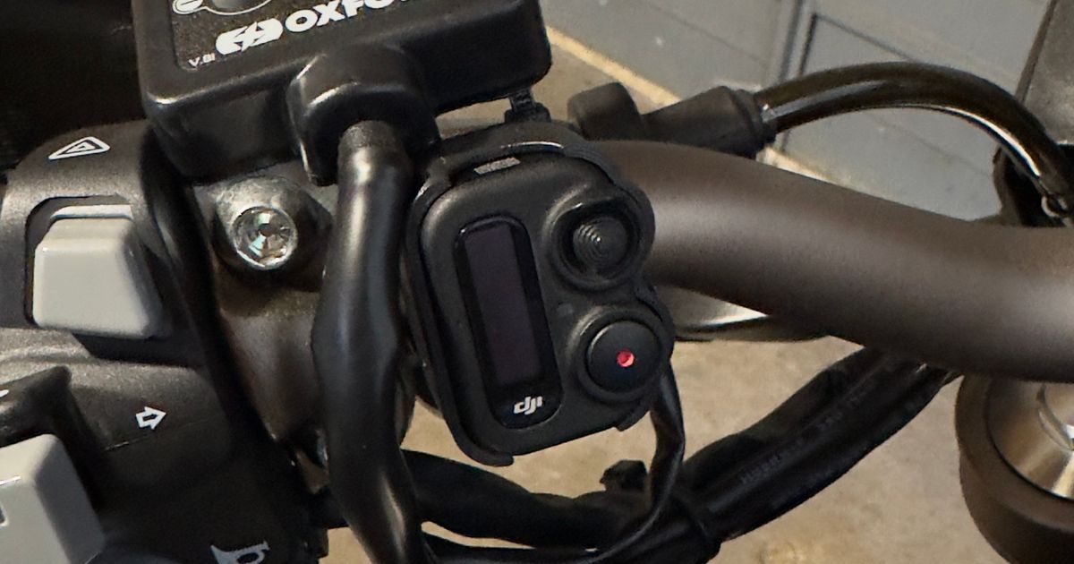 DJI Action 2 / 3 Remote Handlebar Mount by greglgomez Download free