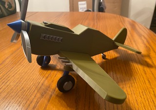 P-40 Warhawk Model Plane