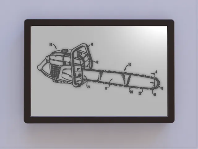 Chainsaw Patent Art