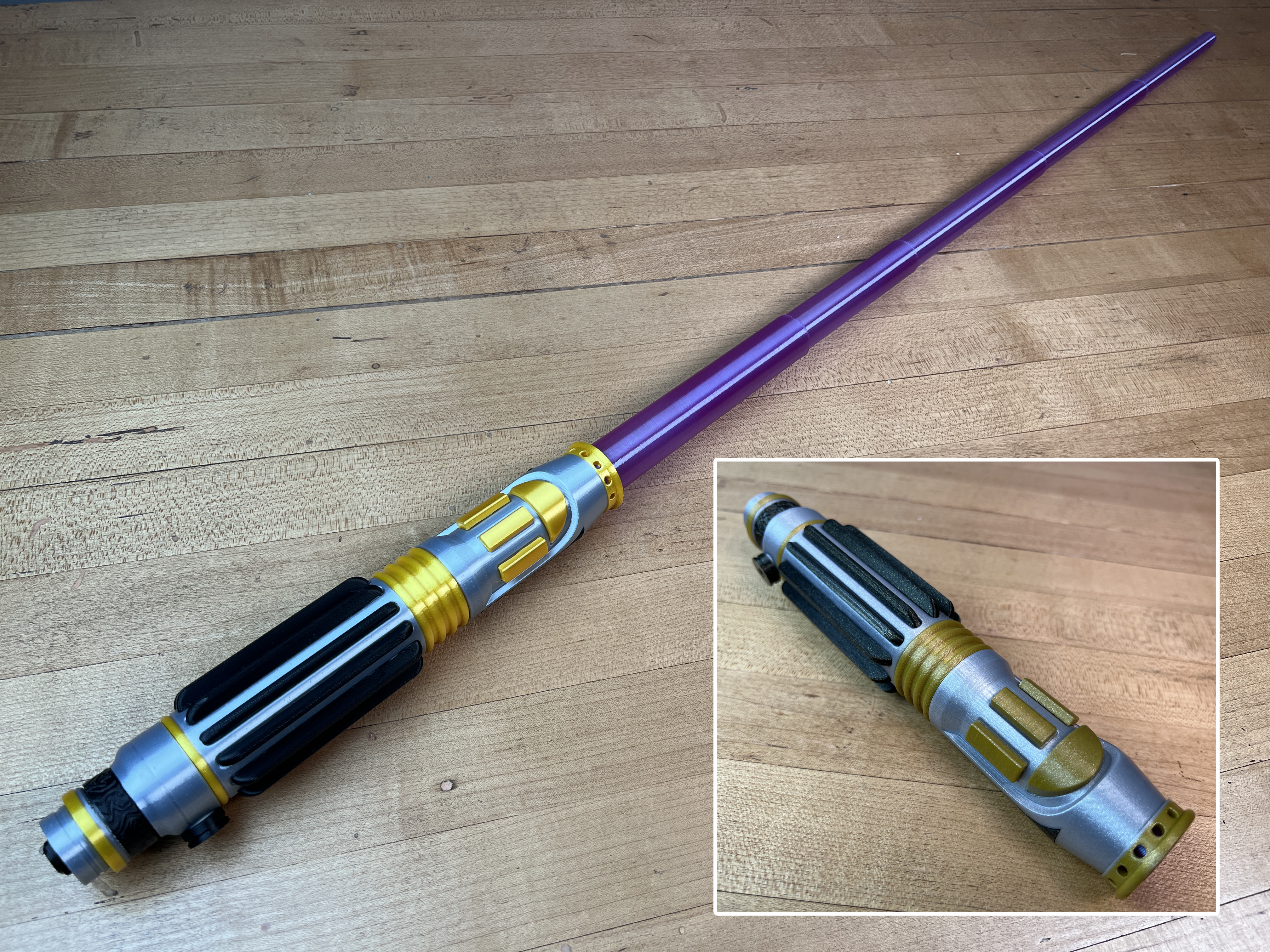 Mace Windu Replaceable Blade Lightsaber