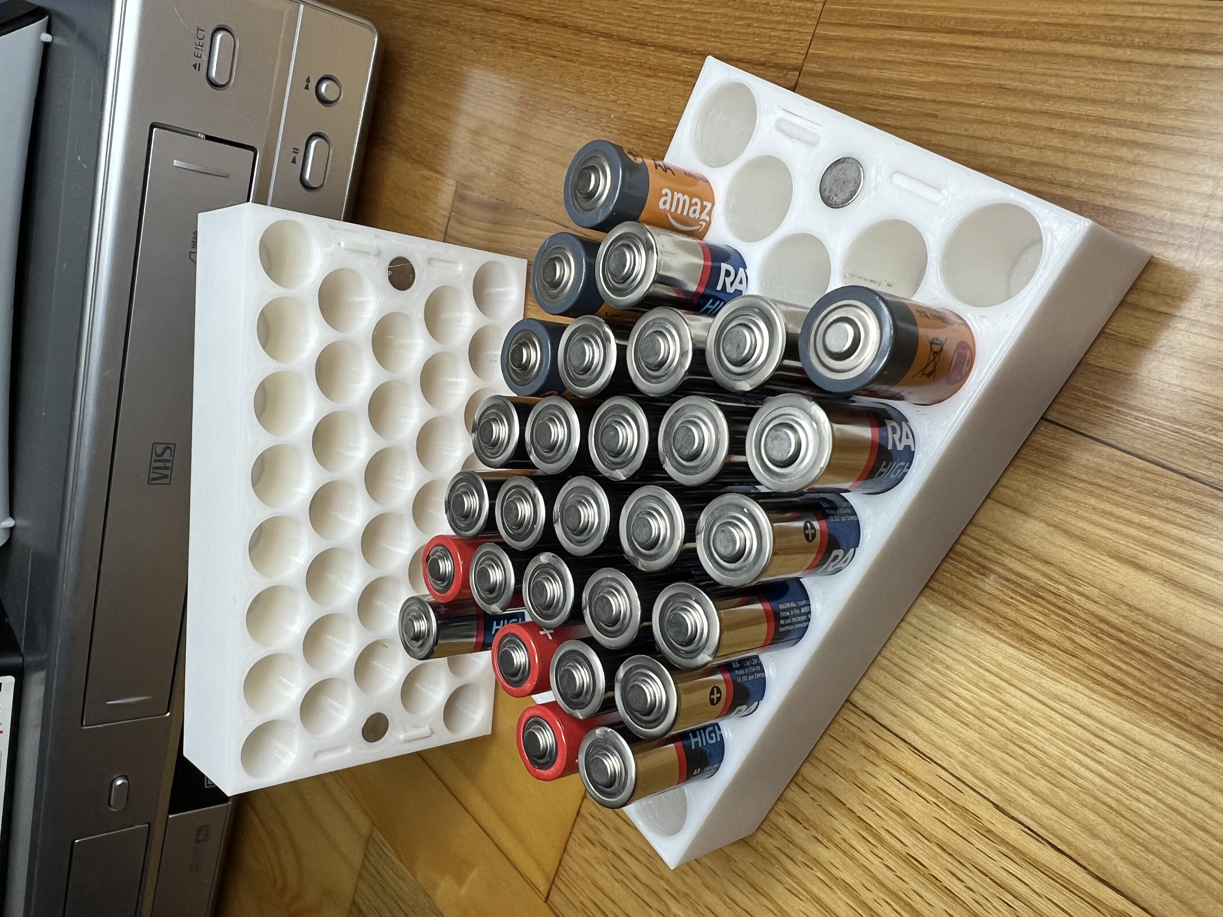 AA Battery Storage Box