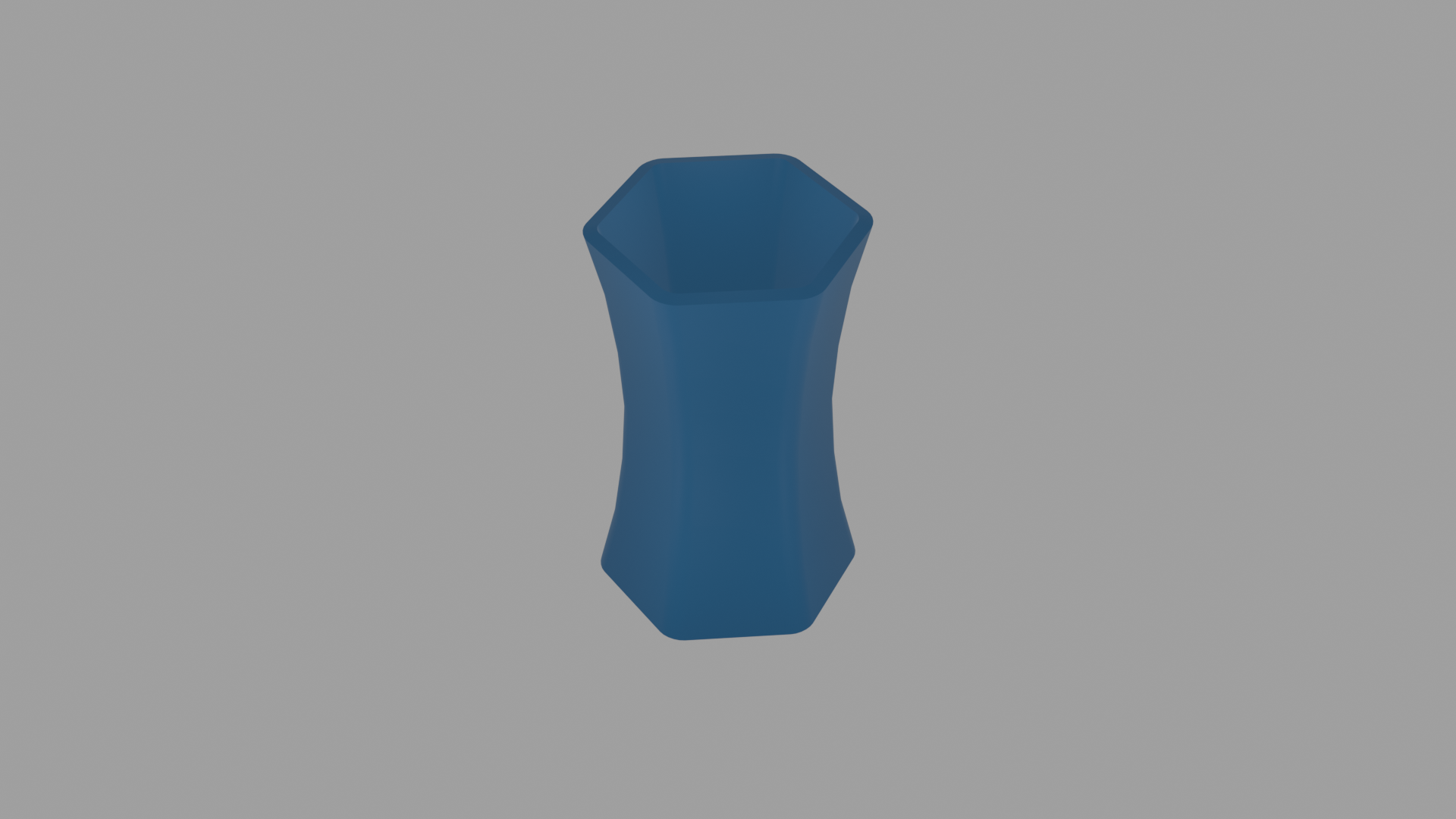 Hexagonal Vase