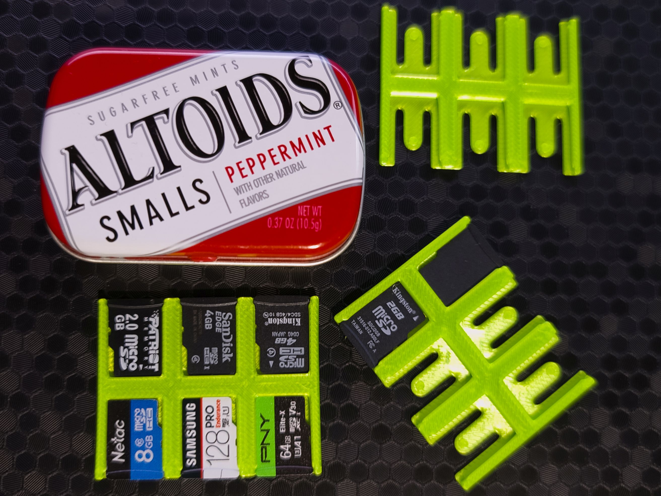 Altoids Slim Micro SD Card Organizer