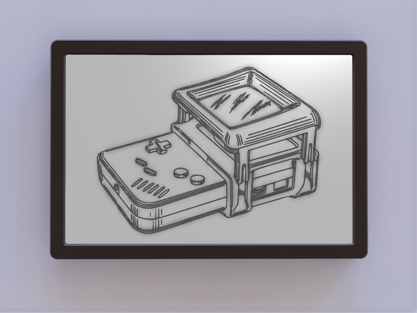 Game Boy Light Patent Art
