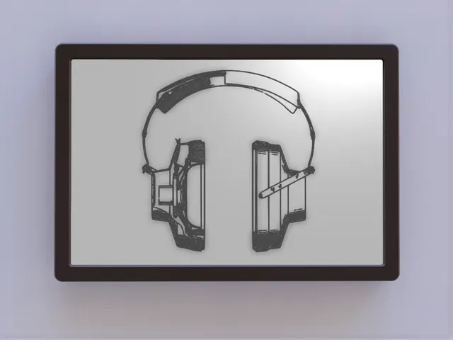 Headphones Patent Art