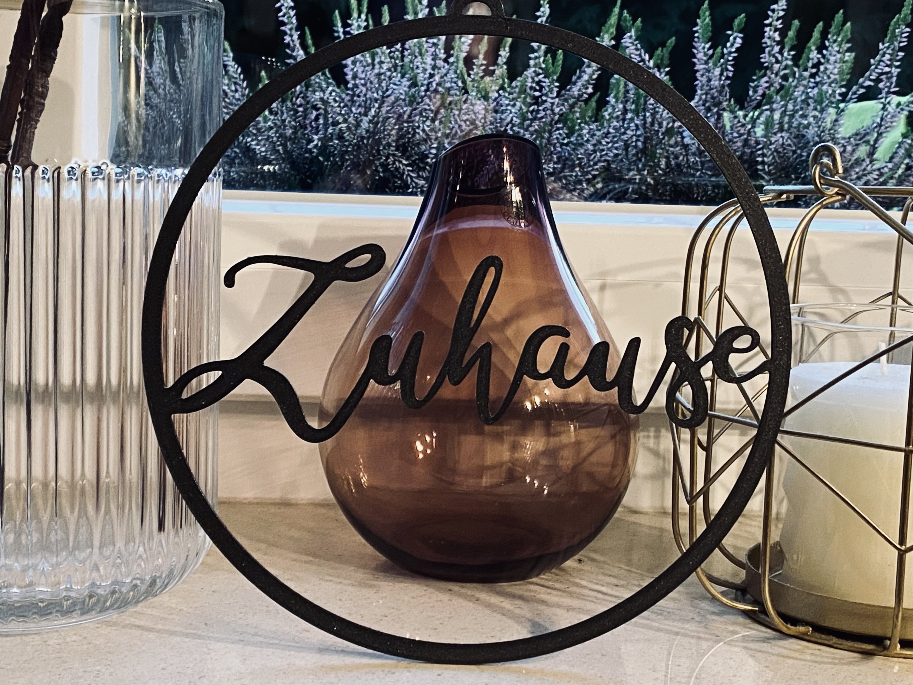 Window Decoration "Home | Zuhause“