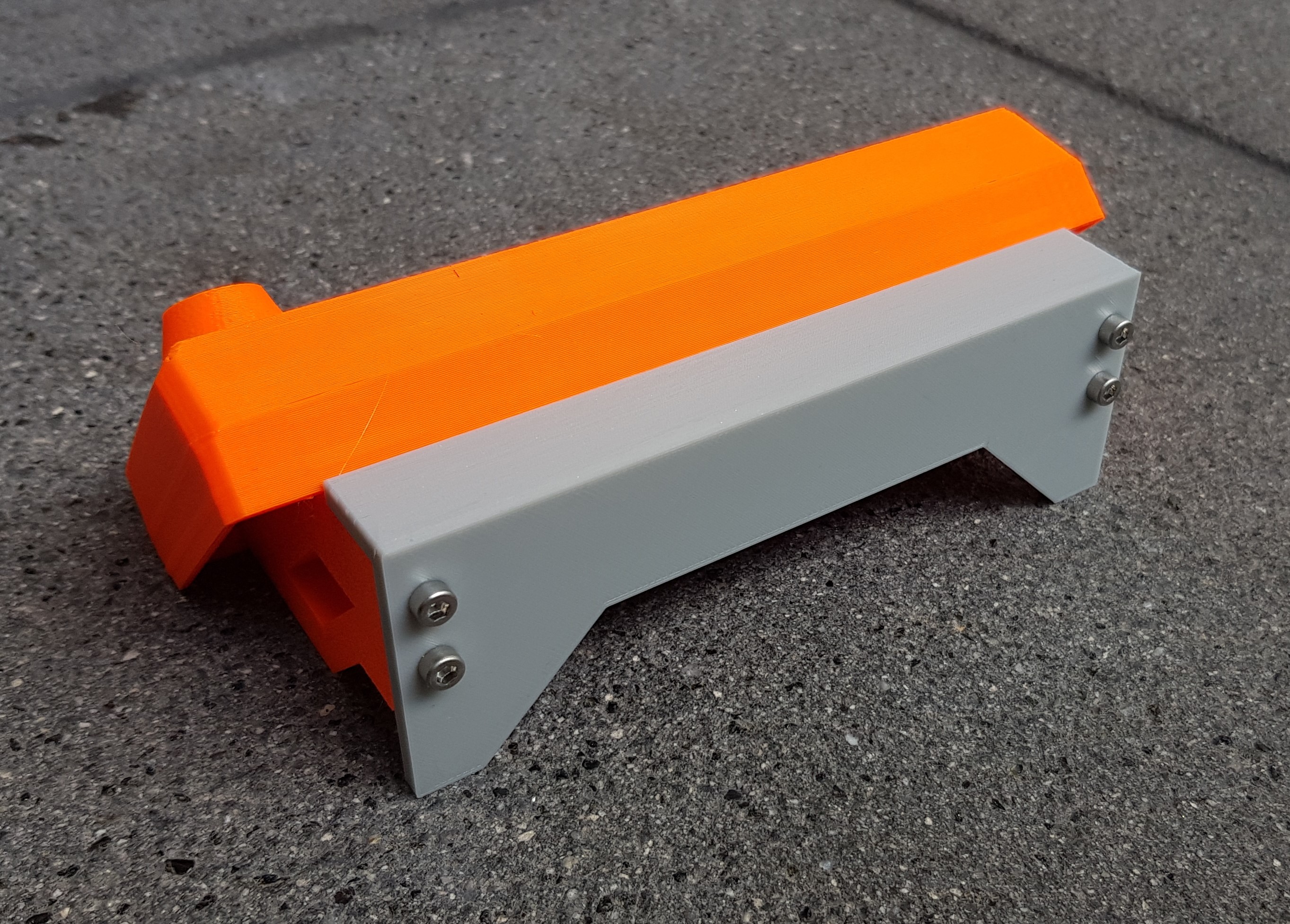 Miniatura 2 do modelo 3D Prusa LCD screen stand/holder