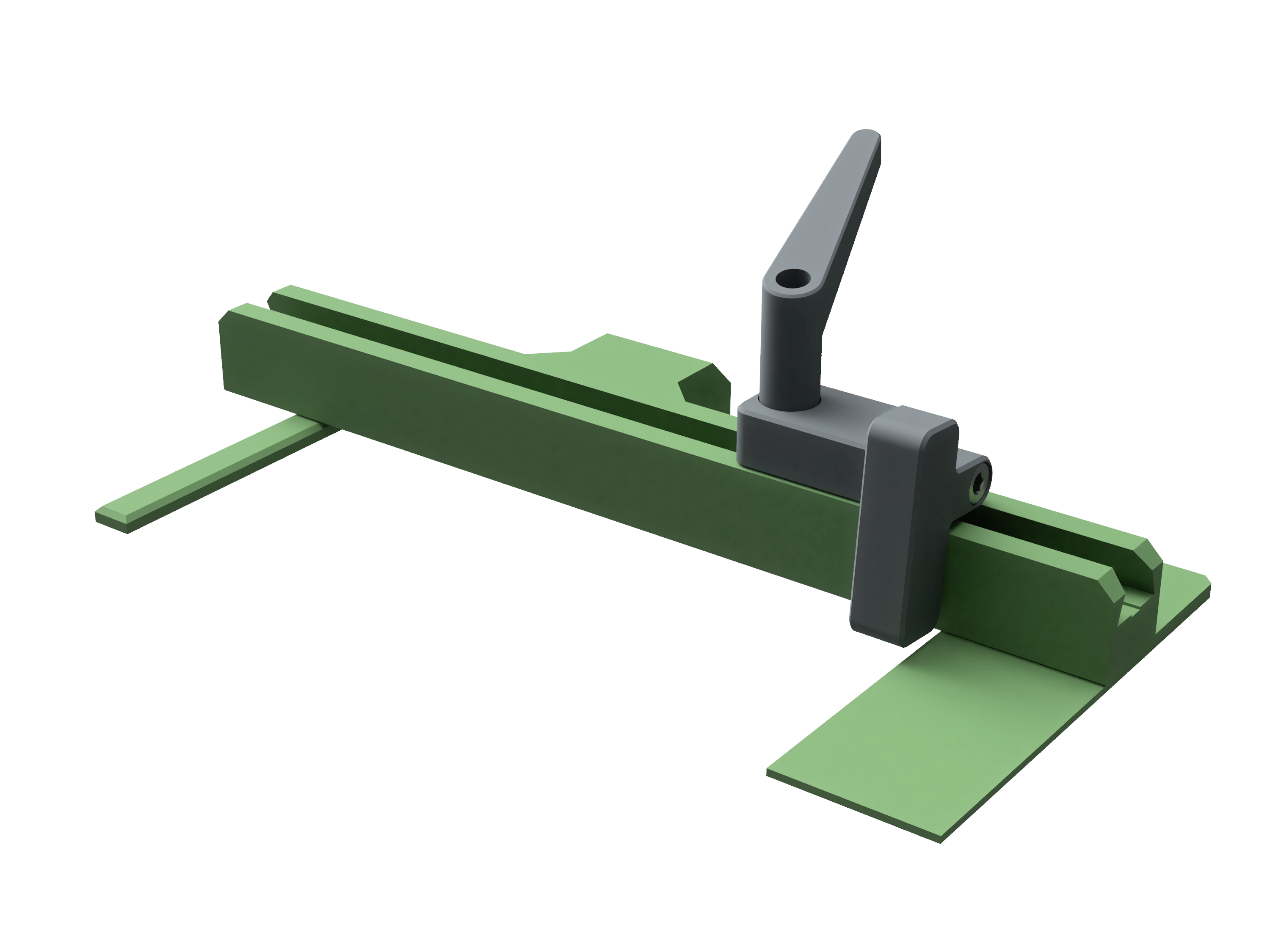 Proxxon KS 230 Table Saw Sled And Stop Block