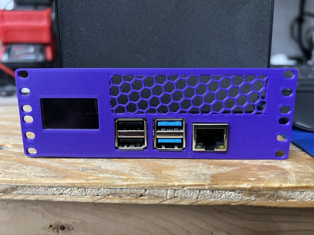 Mini Lab Rax 2U RPi-4 w/ OLED