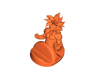 Super Saiyan Goku 2 Color by Triple G Workshop, Download free STL model