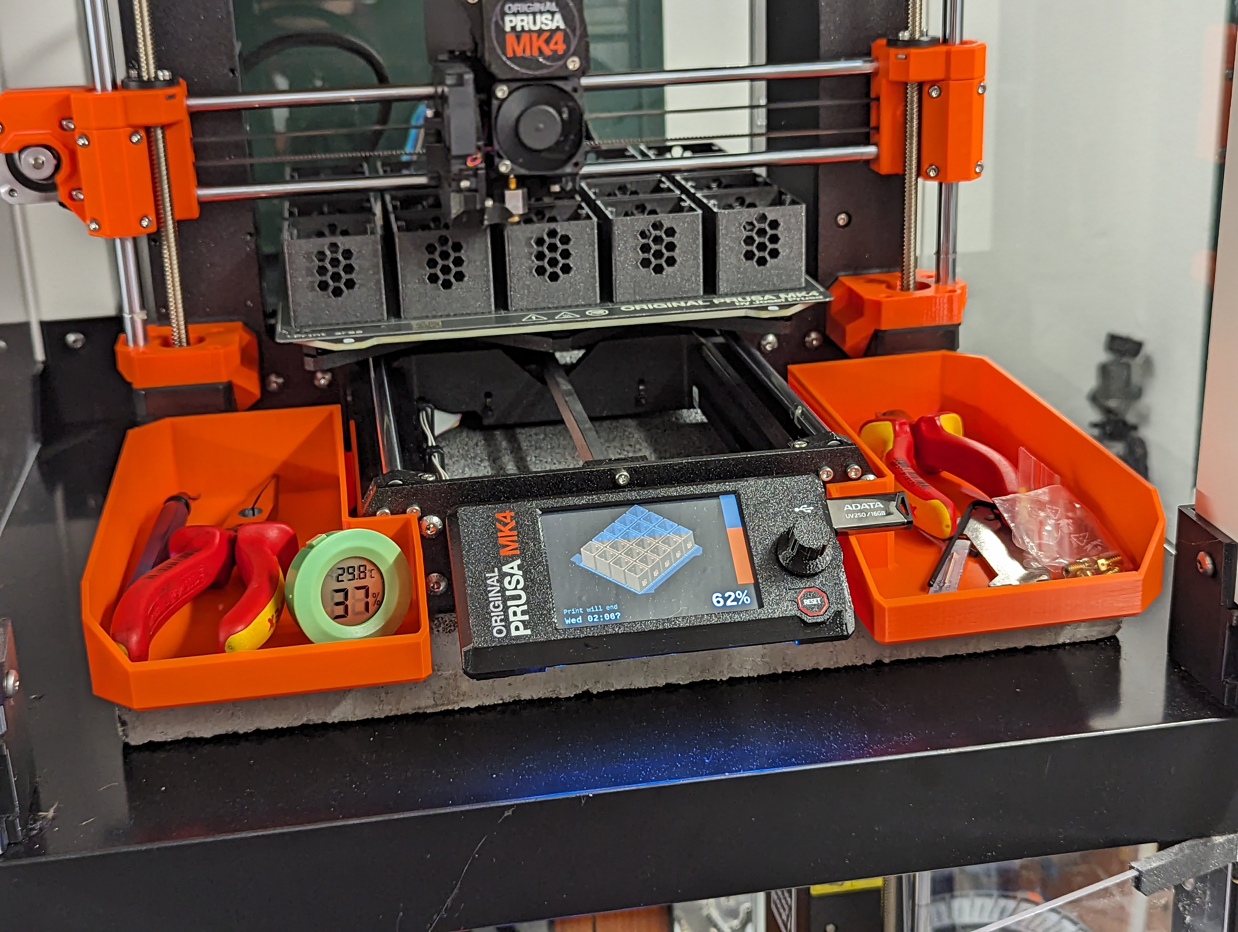Big Sidebox for Prusa MK4 3D model thumbnail