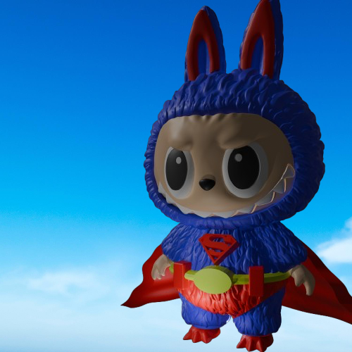 Superman Labubu