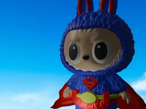 Superman Labubu
