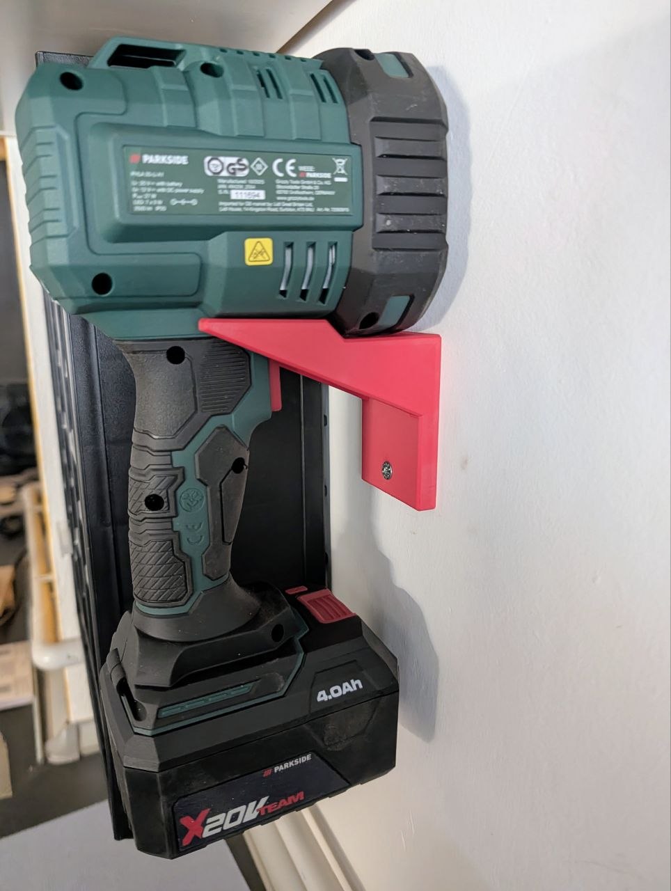 Parkside 20V Cordless LED Hand Light Holder