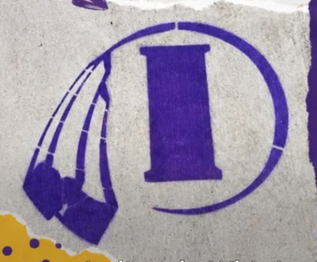 Indianola Indians stencil