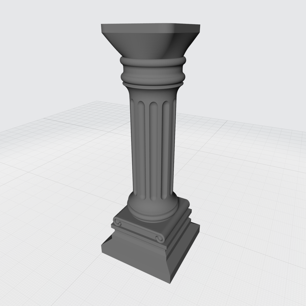 Modified Doric Column for Gloomhaven and other games by Joseph Fisher