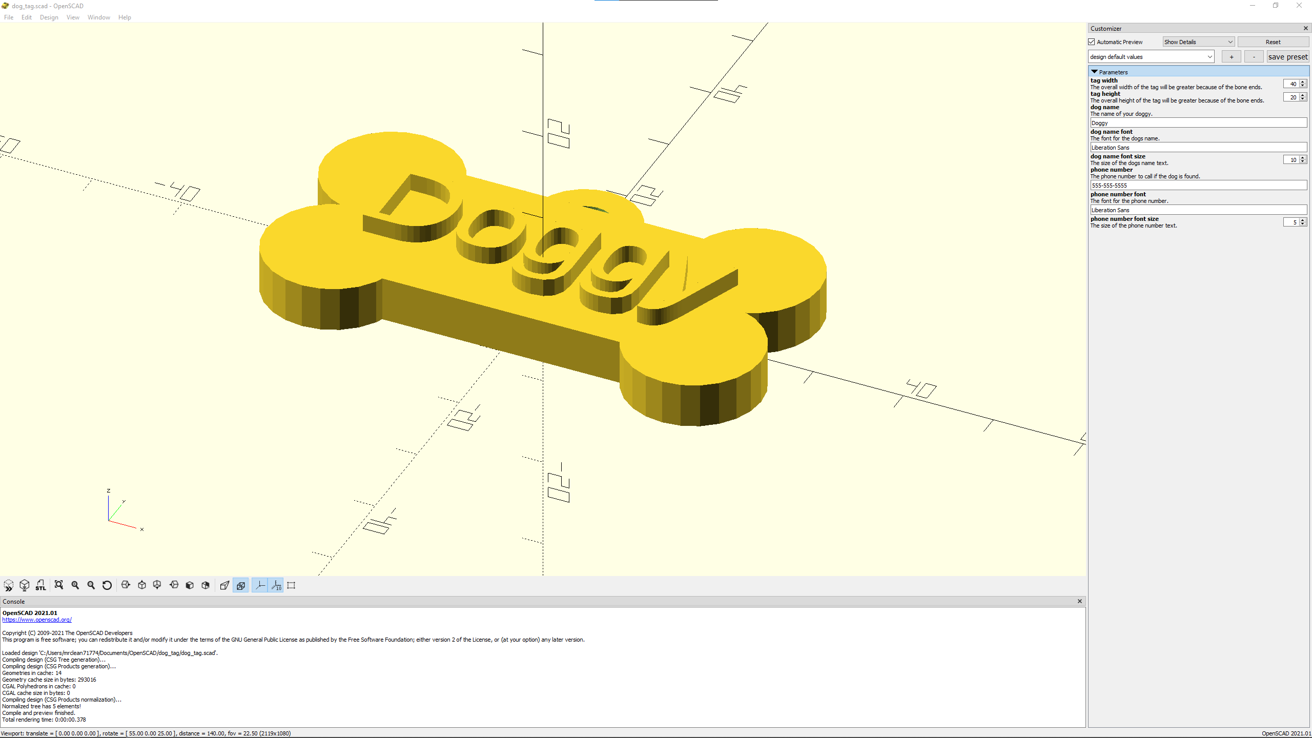 openscad-customizable-dog-tag-by-michael-phillips-download-free-stl