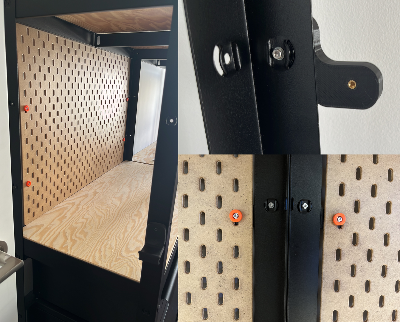 Skadis Back Mount for Ikea Bror System