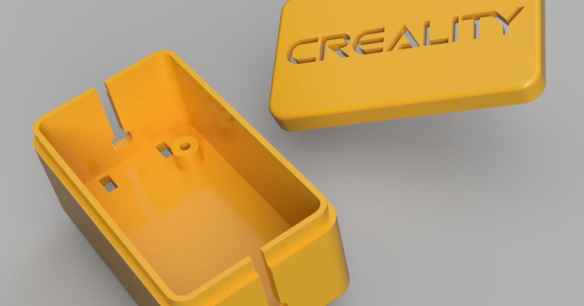 LM2596S buck converter step down box by zzet Download free STL model