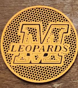 malver, ar leopards coaster