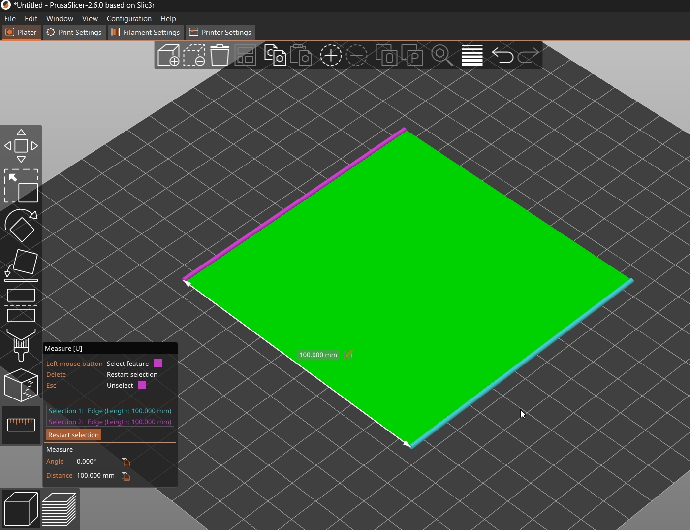 100x100x.2 1st layer check