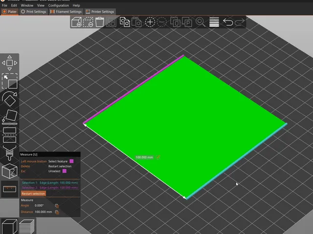 100x100x.2 1st layer check