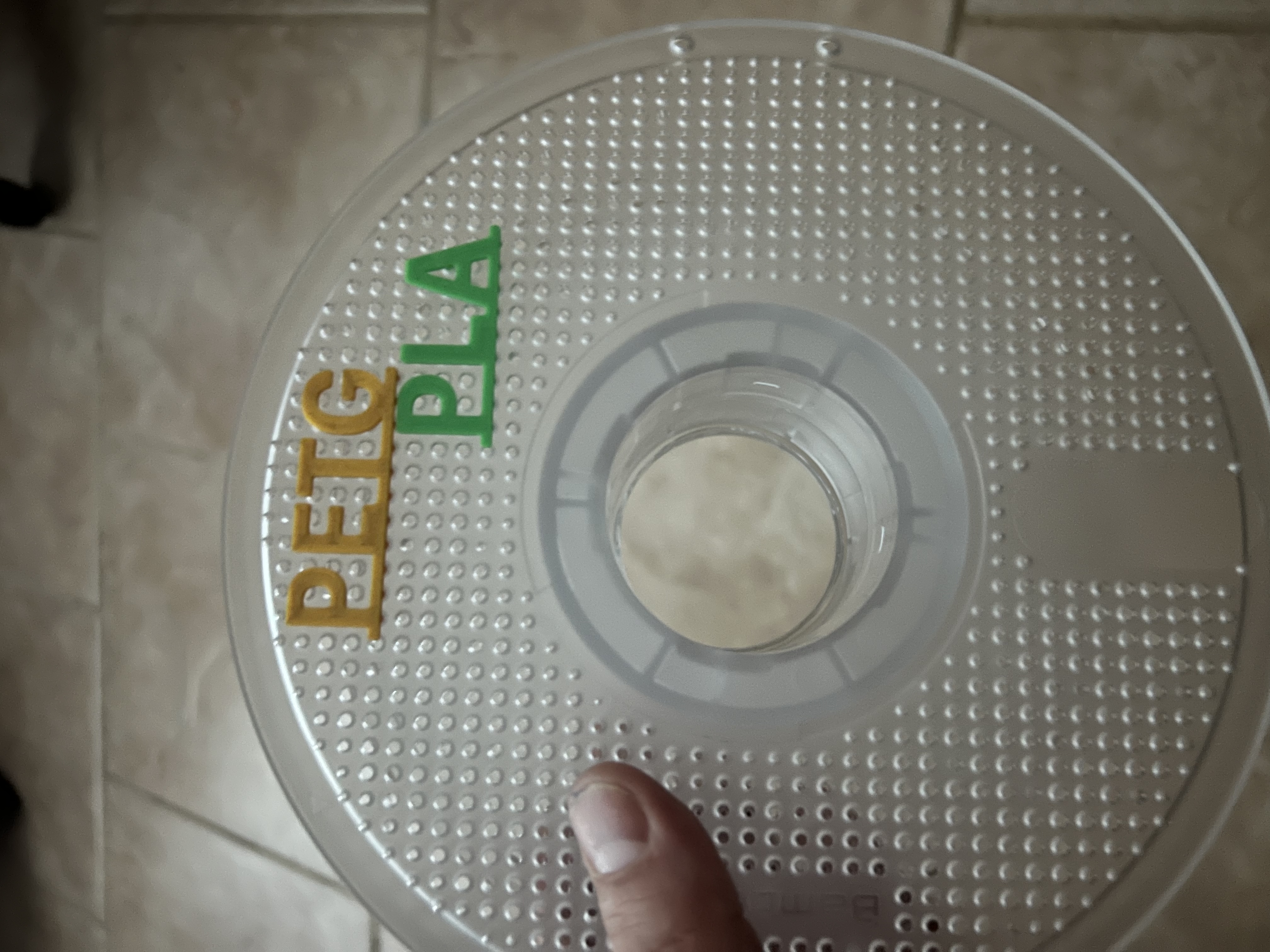 Bambu Lab Spool Tags PLA PETG ASA SILK ABS TPU Support W Tough Marble Gradient Metal PAHT PET -CF