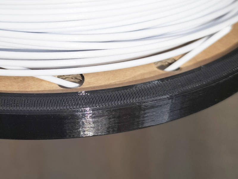 Cardboard filament spool reinforced adapter by Assezeta | Download free ...