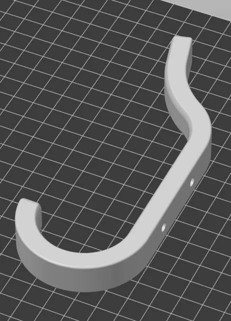 Wall hook by Ezmiralda | Download free STL model | Printables.com