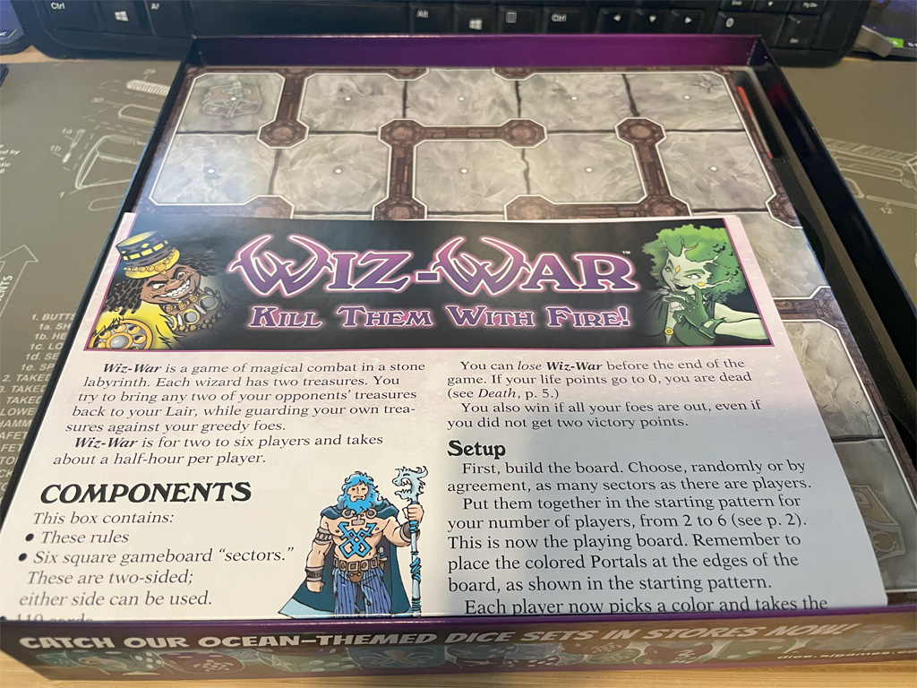 Wiz-War Insert (9th Edition by Steve Jackson Games) by Xoxxala ...