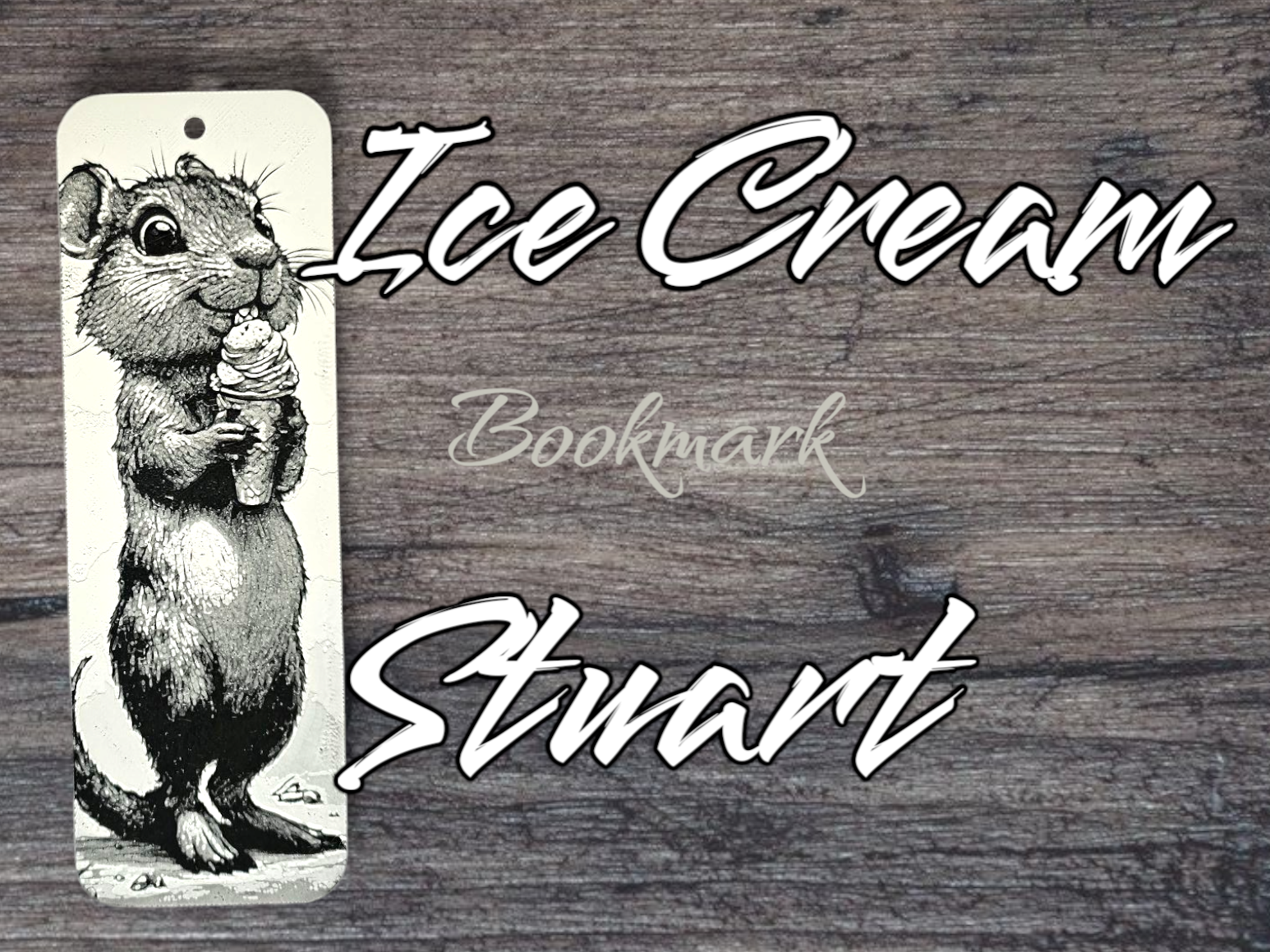 Ice Cream Stuart - Bookmark