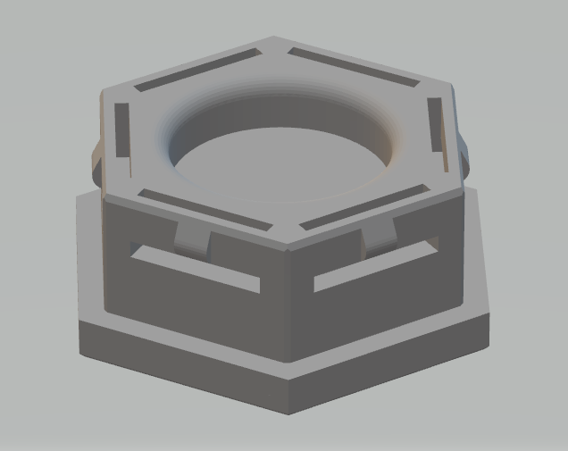 Honeycomb magnet insert
