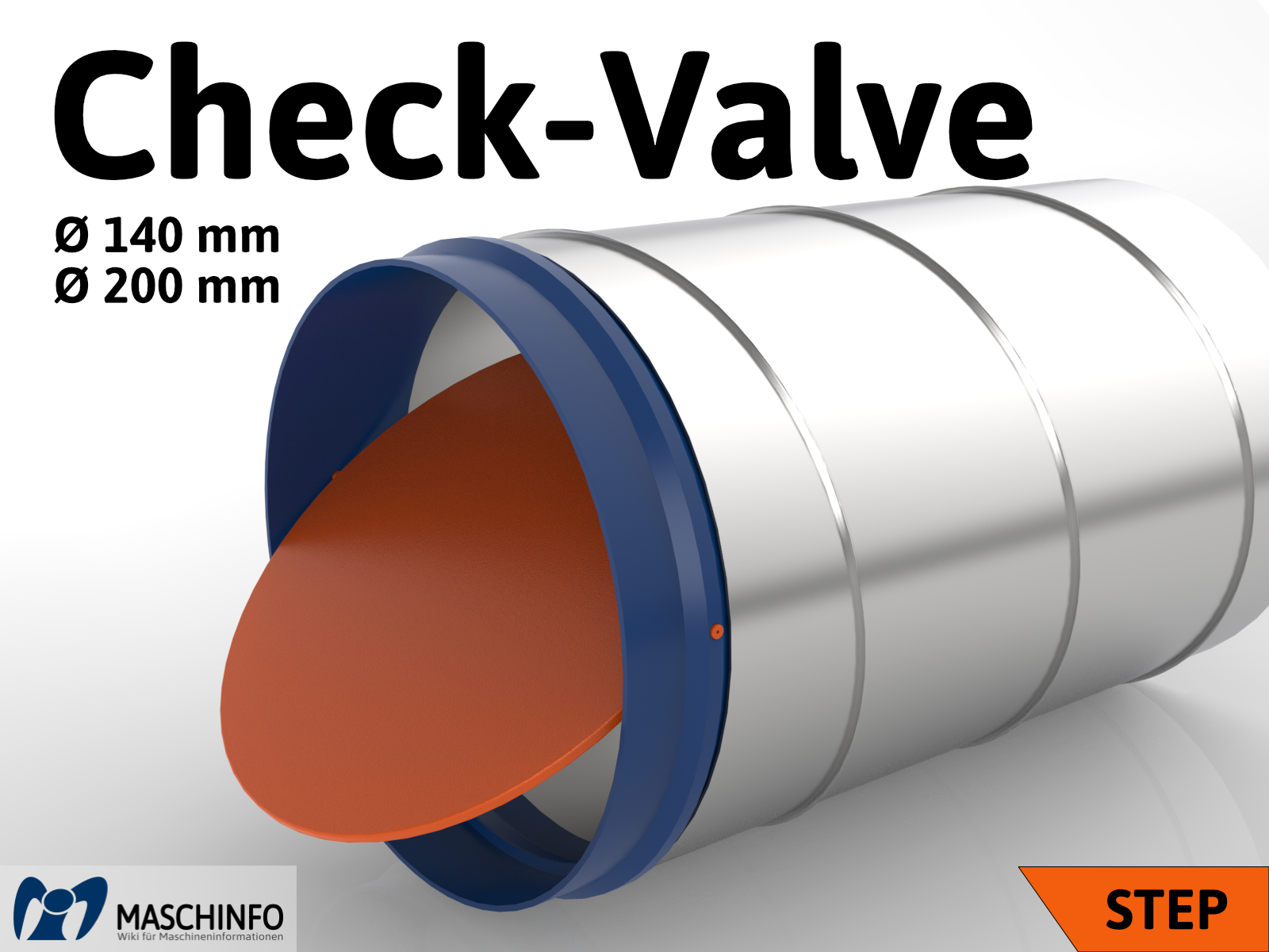 Check Valve, Non-Retrun Valve D140 & D200