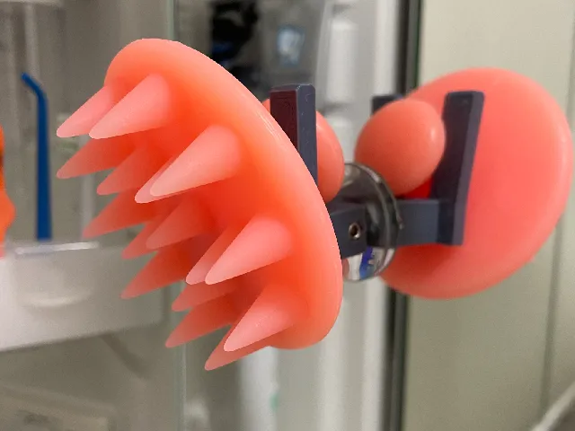 holder for Shimomurakihan silicone shampoo brush