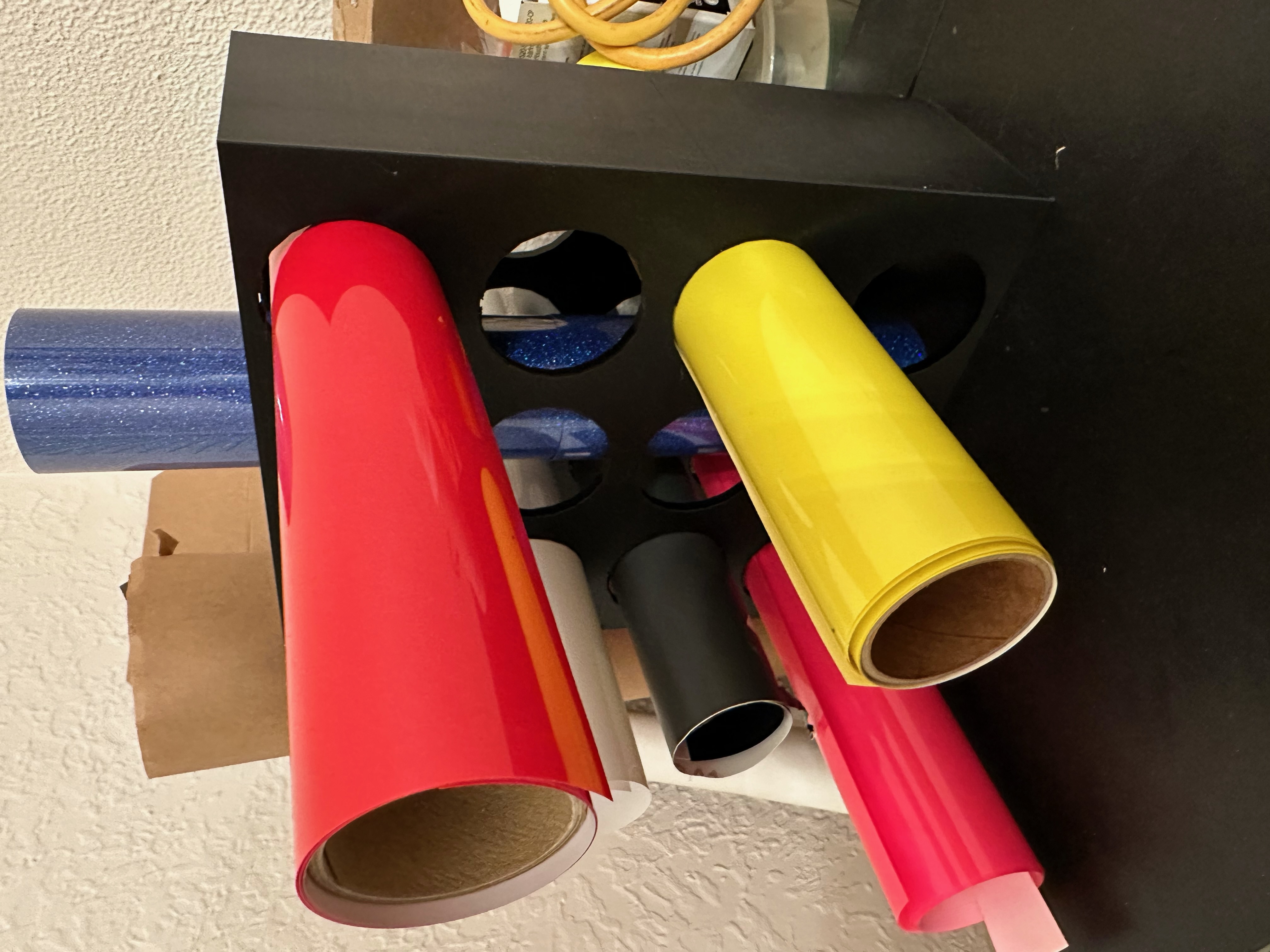 Vinyl Roll Holder Cricut Silhouette Cameo (no supports) by UrXBf