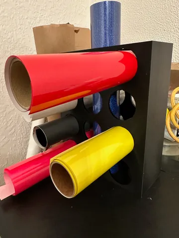 Vinyl Roll Holder Cricut Silhouette Cameo (no supports)