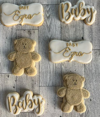 bear baby shower cookie cutter